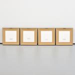 4 Sol Lewitt Screenprints, 12 FORMS DERIVED FROM A CUBE